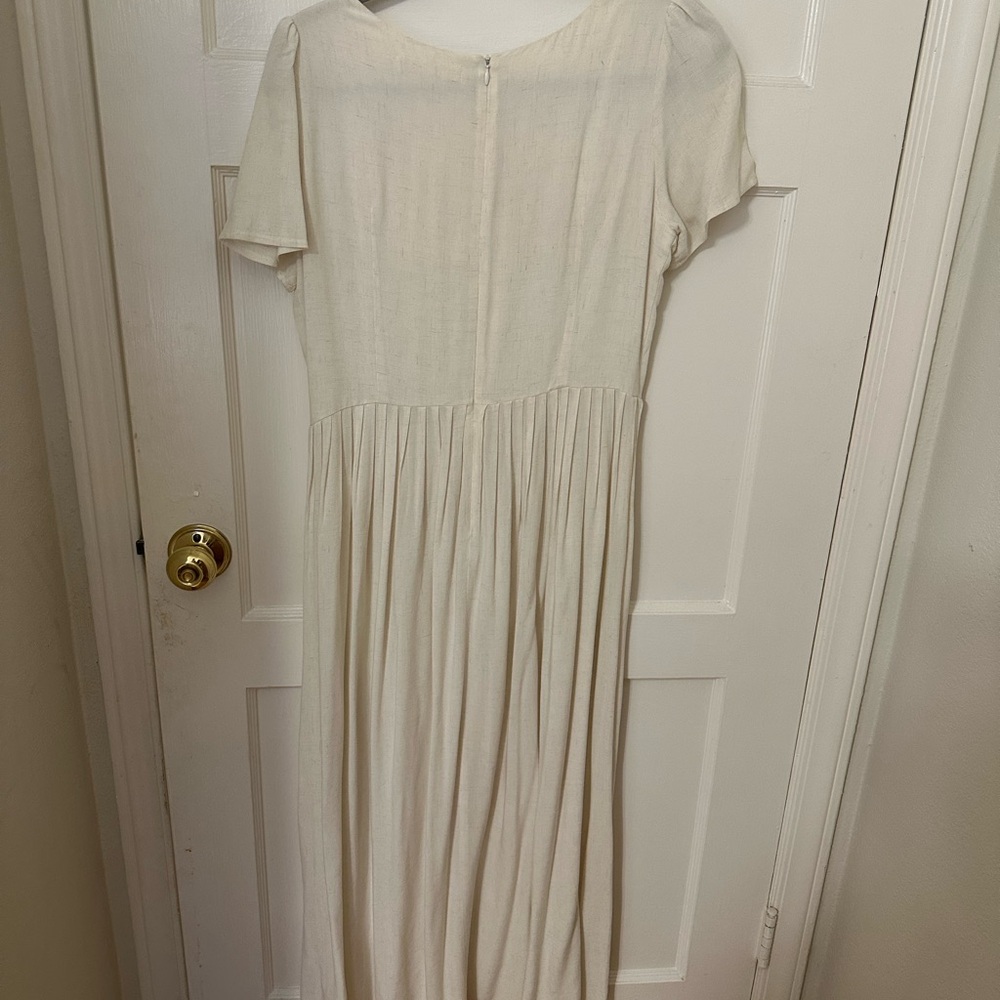 SOLD OUT Christy Dawn Scarlet Dress Egg White - Picture 6 of 11
